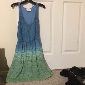 Urban Outfitters Pins and Needles Ombré Dress